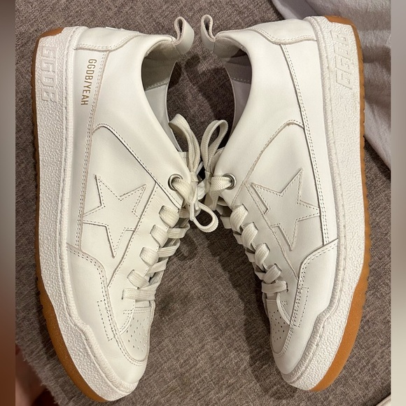 GOLDEN GOOSE | 39 | LEATHER YEAH SNEAKERS | PRACTICALLY NEW - Picture 8 of 10